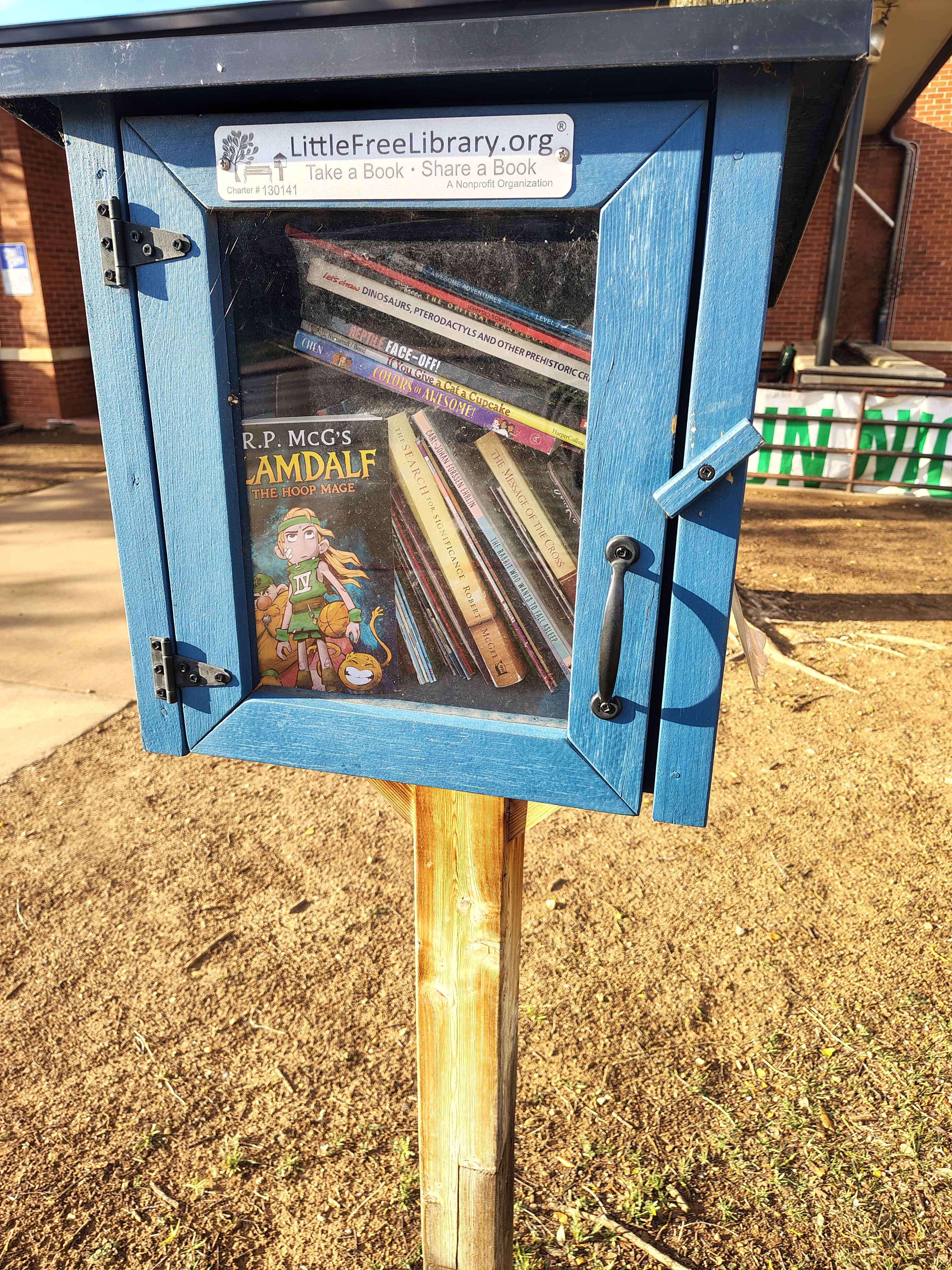 Little Library in Wichita Falls